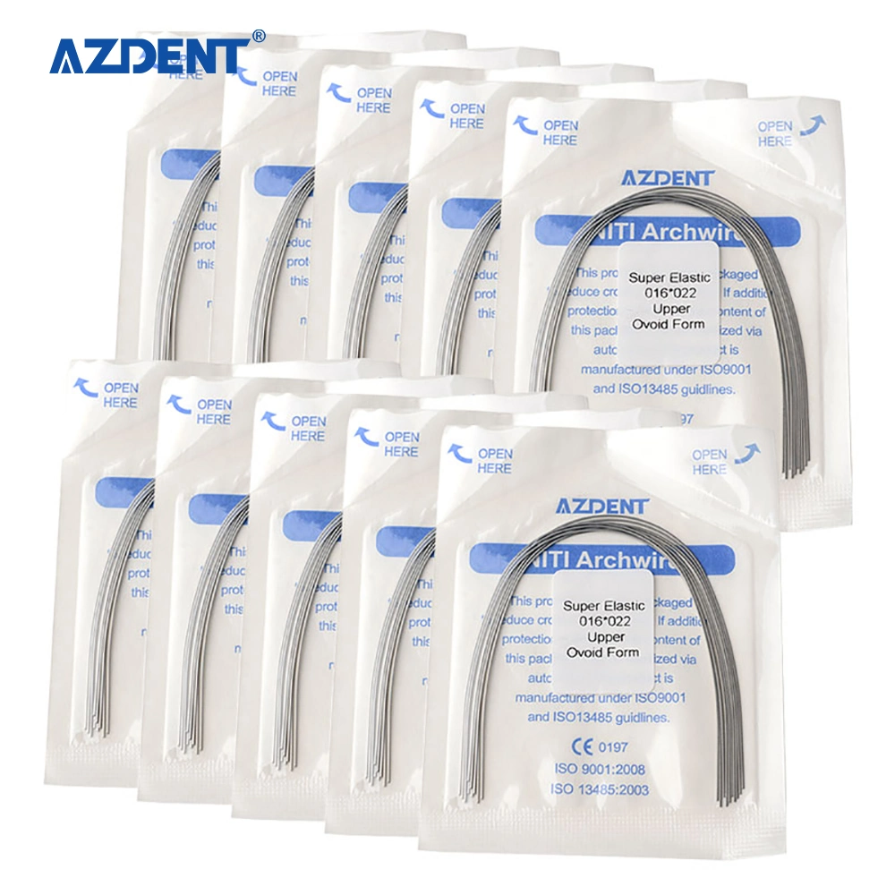 Azdent Rectangular Dental Super Elastic Orthodontic Niti Wire