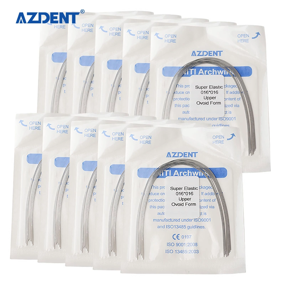 Dental Super Elastic Niti Rectangular Orthodontic Arch Wire