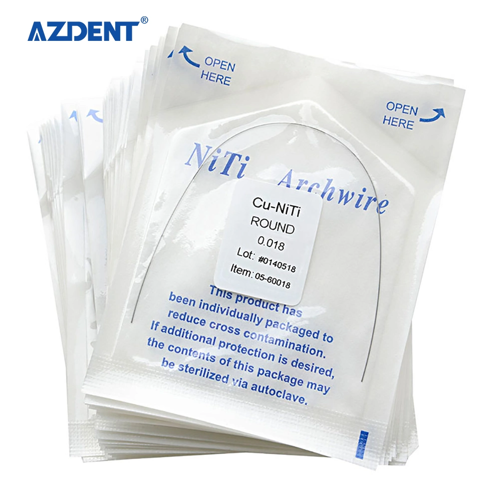 Top Factory Dental Cu-Niti Round Orthodontic Arch Wire